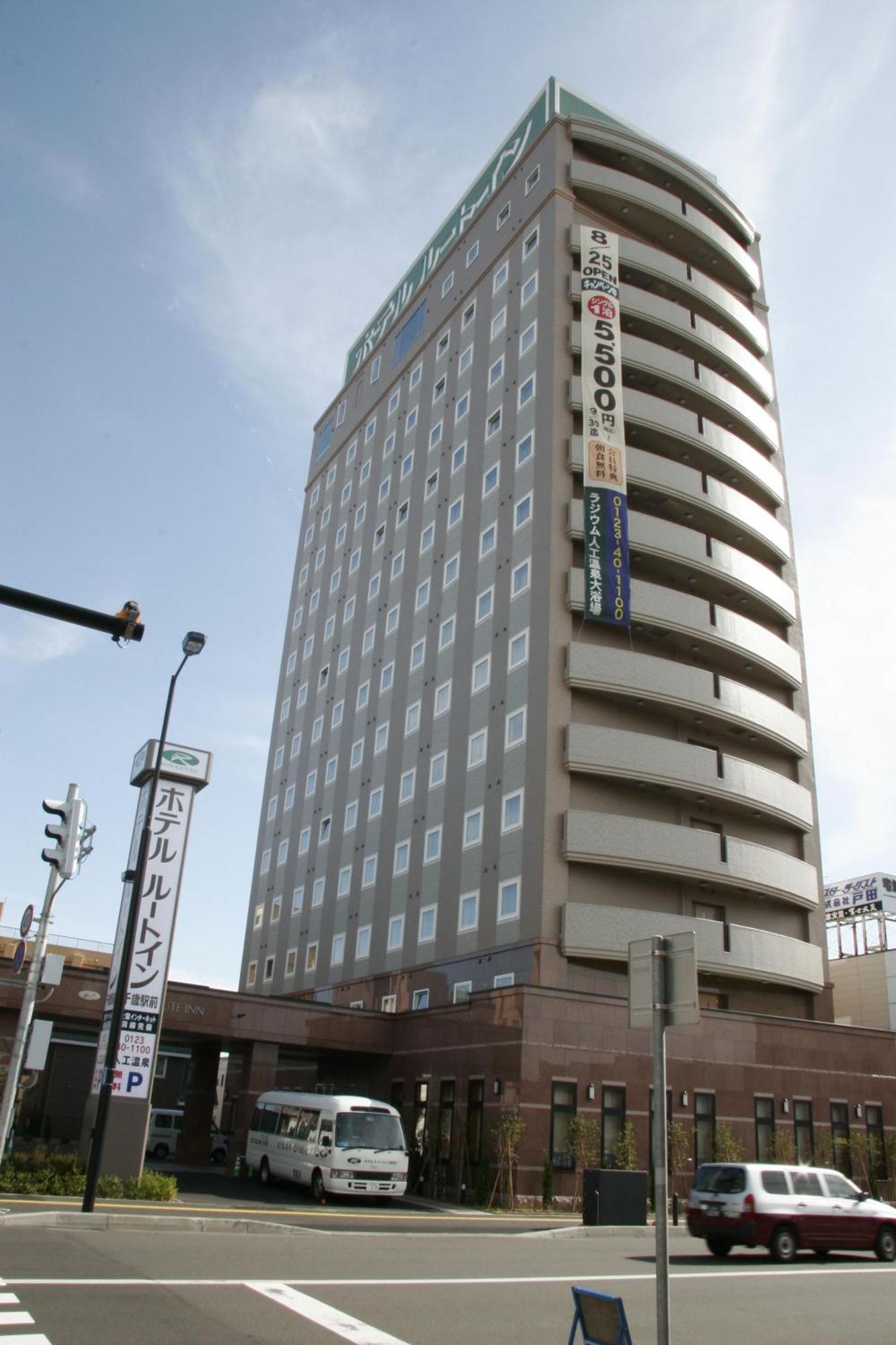 Hotel Route-Inn Chitose Ekimae Εξωτερικό φωτογραφία
